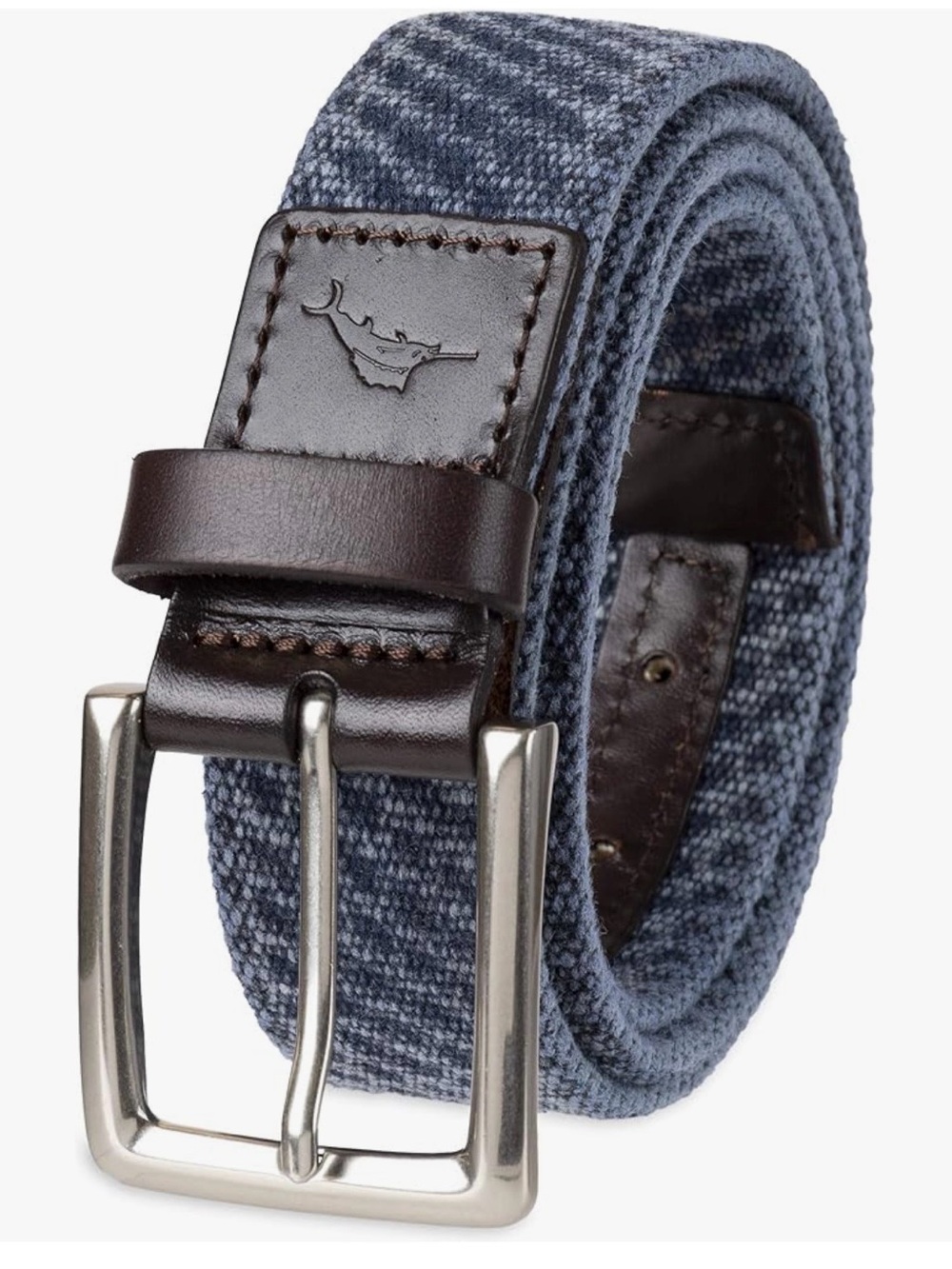 Tommy Bahama Men's Marled Fabric Web Belt Sz 36